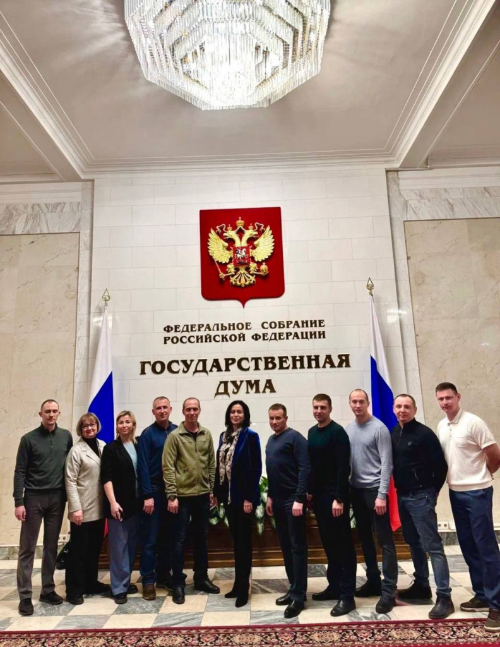 В стенах Государственной Думы РФ председатель ИРОО «В защиту права» приняла участие во встрече  военнослужащих